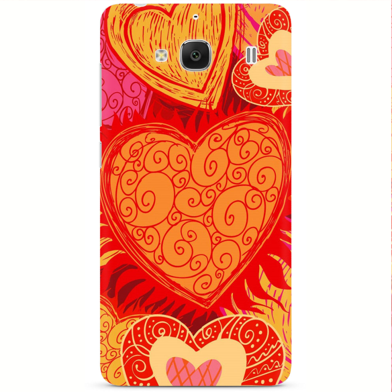 Чехол Uprint Xiaomi Redmi 2 Warm Hearts