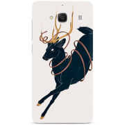 Чехол Uprint Xiaomi Redmi 2 Black Deer