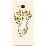 Чехол Uprint Xiaomi Redmi 2 Flower Hands