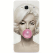 Чехол Uprint Xiaomi Redmi 2 Marilyn Monroe Bubble Gum