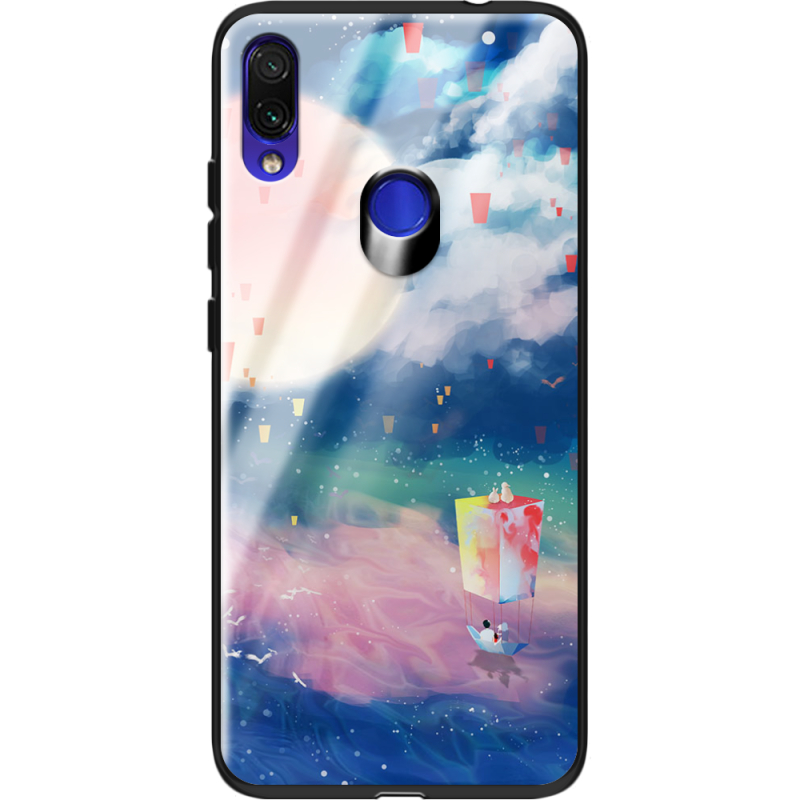 Защитный чехол BoxFace Glossy Panel Xiaomi Redmi Note 7 Dreamy Clouds