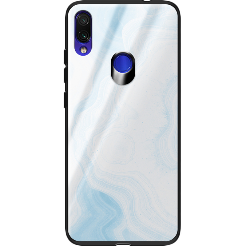 Защитный чехол BoxFace Glossy Panel Xiaomi Redmi Note 7 Light Marble