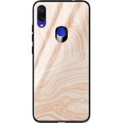 Защитный чехол BoxFace Glossy Panel Xiaomi Redmi Note 7 Delicate Marble