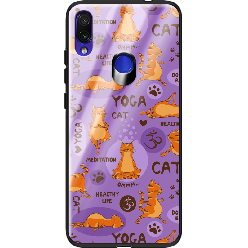 Защитный чехол BoxFace Glossy Panel Xiaomi Redmi Note 7 Yoga Cat