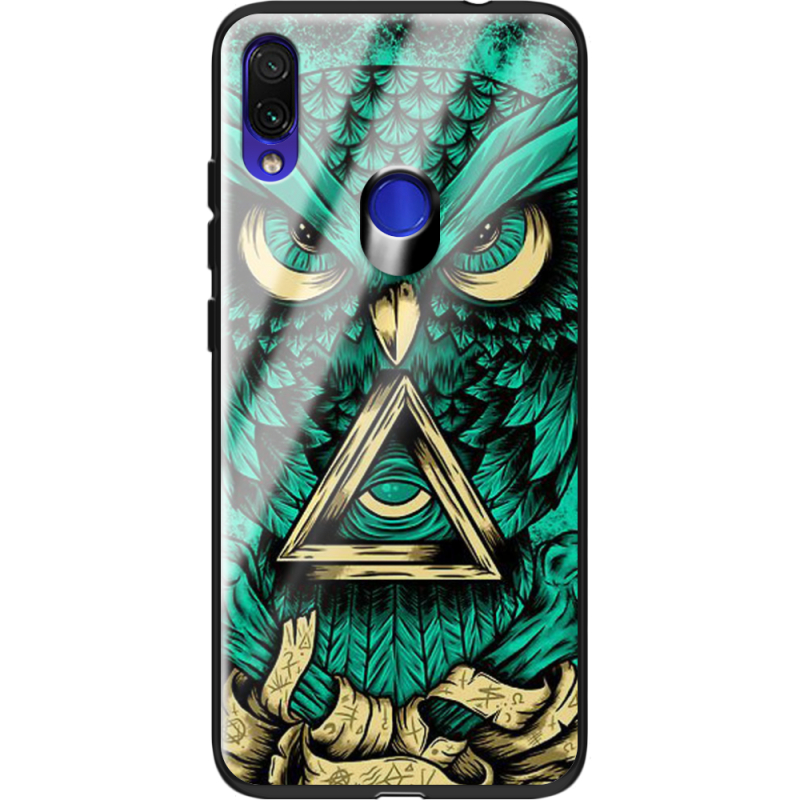 Защитный чехол BoxFace Glossy Panel Xiaomi Redmi Note 7 Masonic Owl