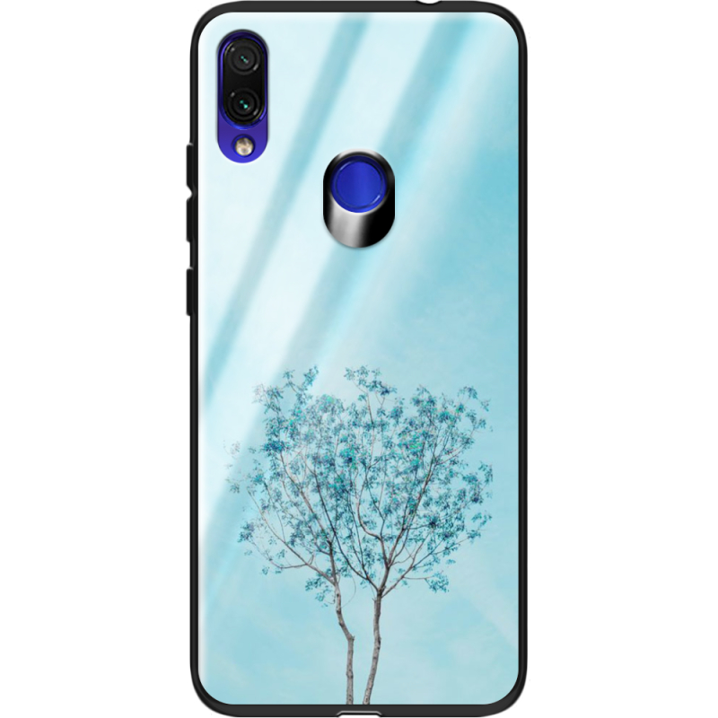 Защитный чехол BoxFace Glossy Panel Xiaomi Redmi Note 7 Blue Tree