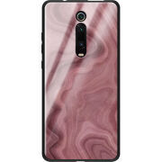 Защитный чехол BoxFace Glossy Panel Xiaomi Mi 9T / Mi 9T Pro DarkRed Marble