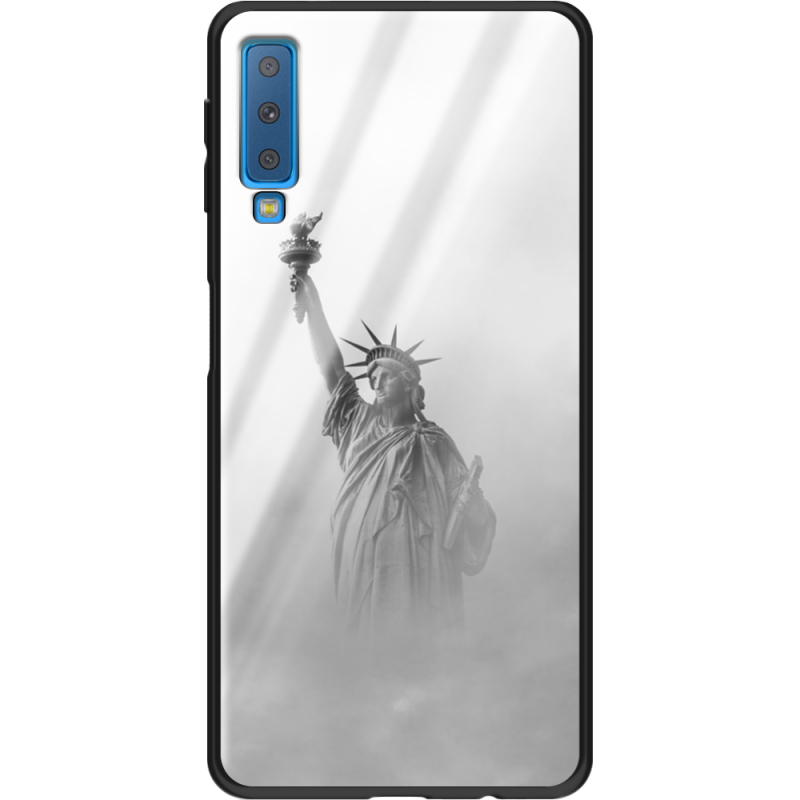 Защитный чехол BoxFace Glossy Panel Samsung Galaxy A7 2018 Liberty