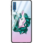 Защитный чехол BoxFace Glossy Panel Samsung Galaxy A7 2018 