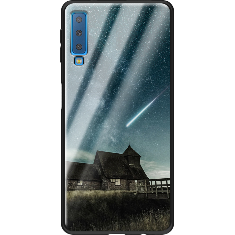 Защитный чехол BoxFace Glossy Panel Samsung Galaxy A7 2018 