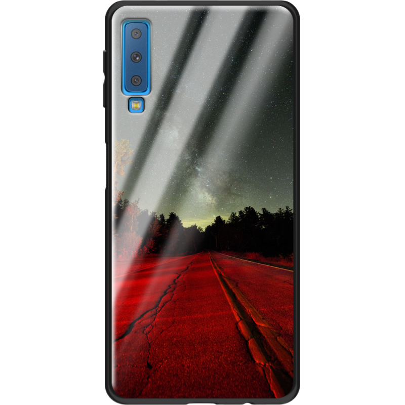 Защитный чехол BoxFace Glossy Panel Samsung Galaxy A7 2018 