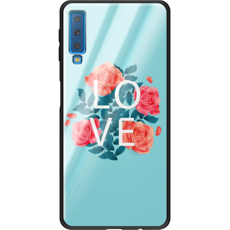 Защитный чехол BoxFace Glossy Panel Samsung Galaxy A7 2018 