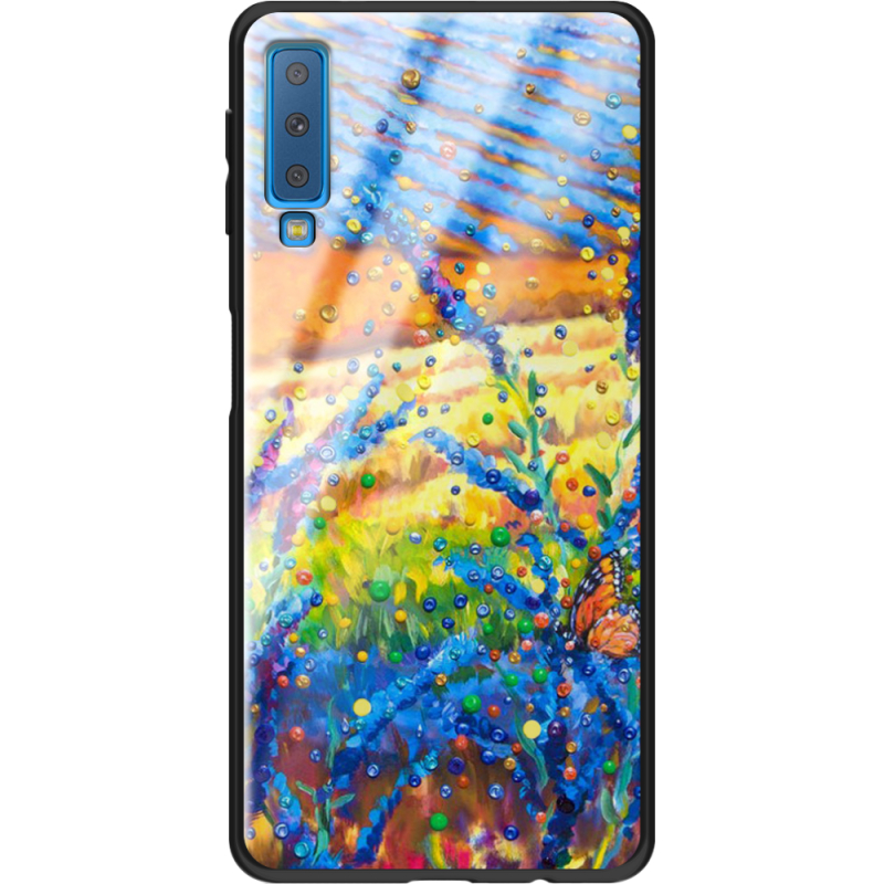 Защитный чехол BoxFace Glossy Panel Samsung Galaxy A7 2018 