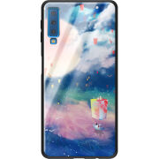 Защитный чехол BoxFace Glossy Panel Samsung Galaxy A7 2018 Dreamy Clouds