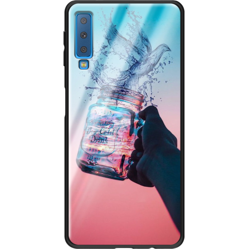 Защитный чехол BoxFace Glossy Panel Samsung Galaxy A7 2018 