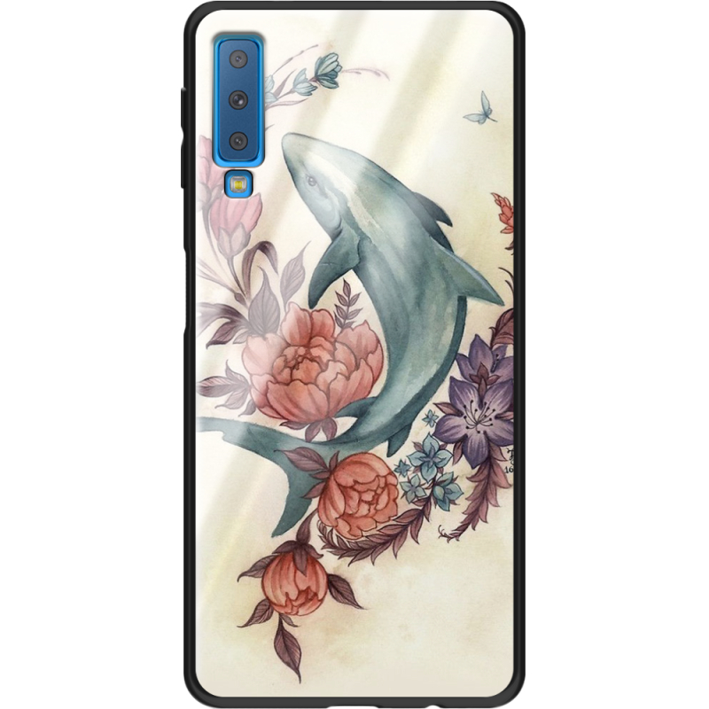 Защитный чехол BoxFace Glossy Panel Samsung Galaxy A7 2018 