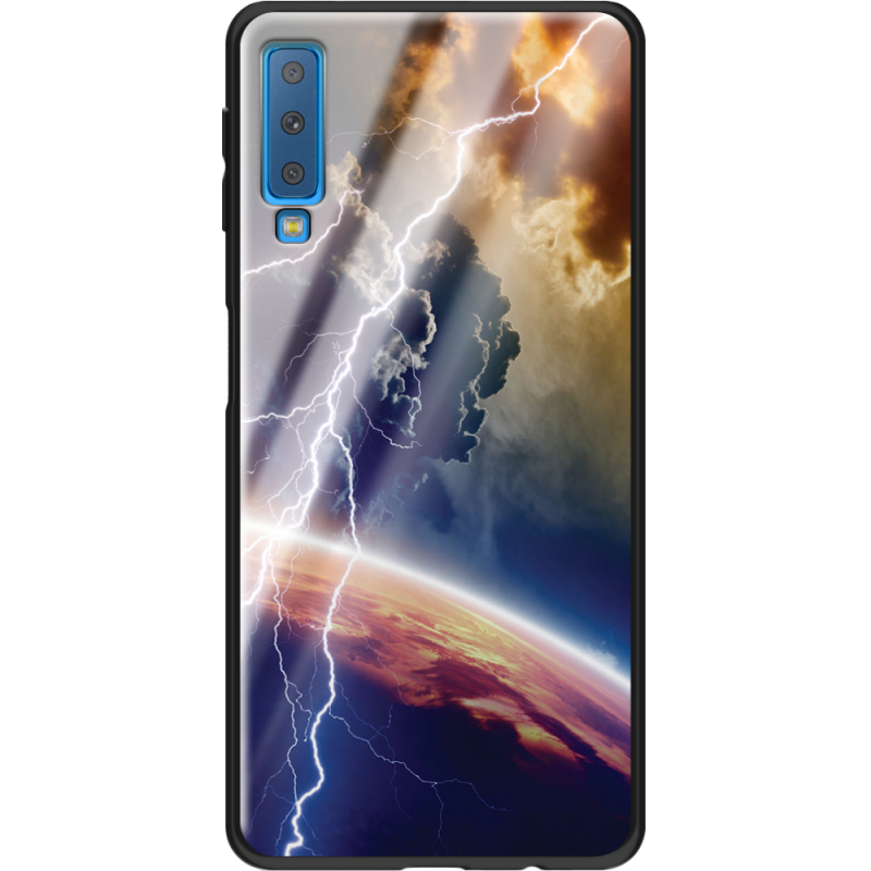 Защитный чехол BoxFace Glossy Panel Samsung Galaxy A7 2018 