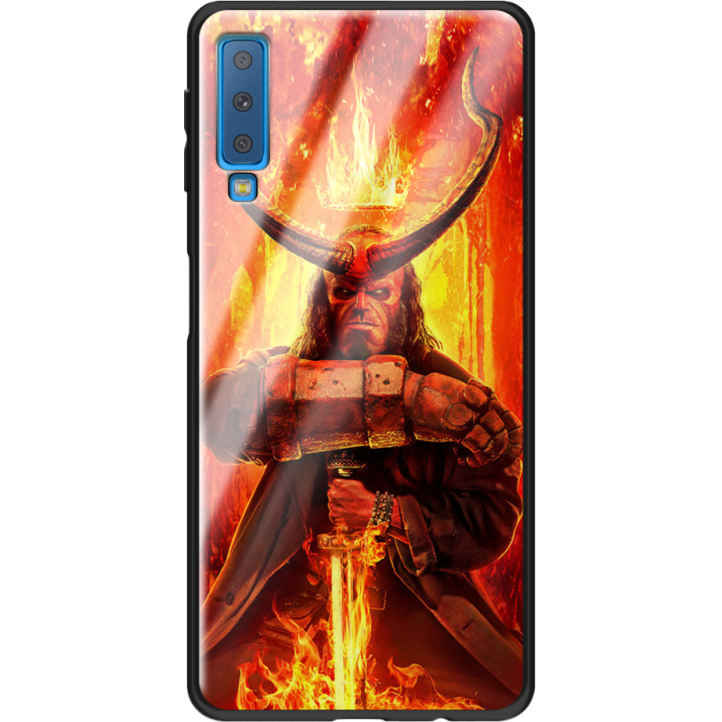 Защитный чехол BoxFace Glossy Panel Samsung Galaxy A7 2018 