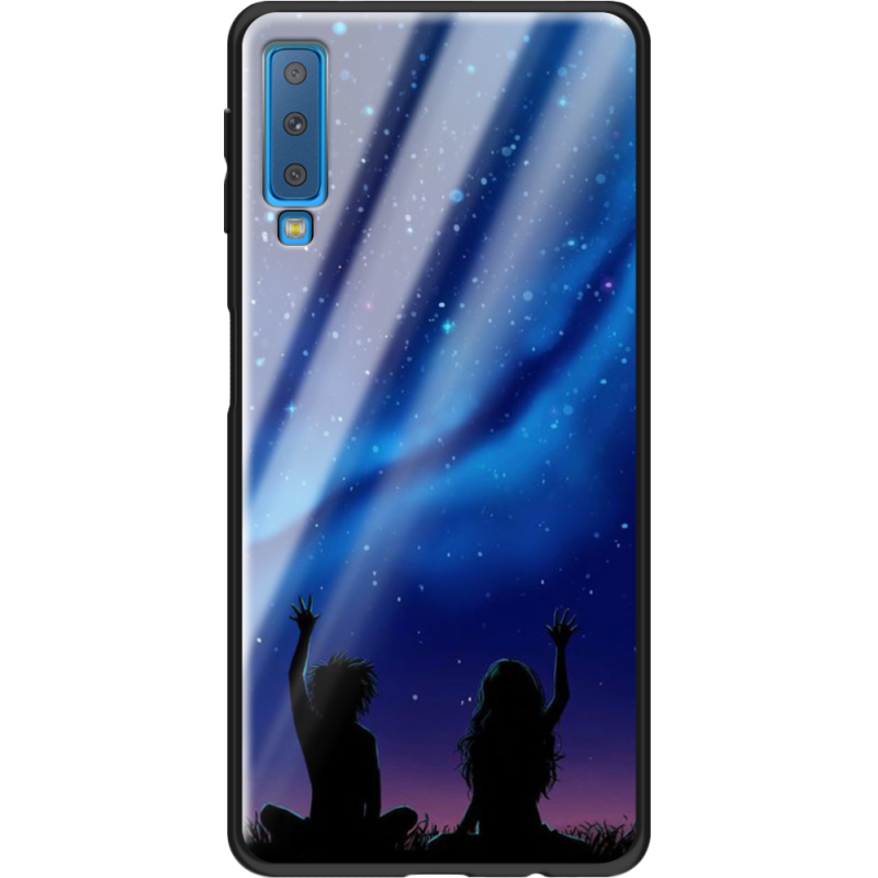 Защитный чехол BoxFace Glossy Panel Samsung Galaxy A7 2018 