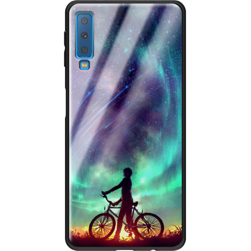 Защитный чехол BoxFace Glossy Panel Samsung Galaxy A7 2018 