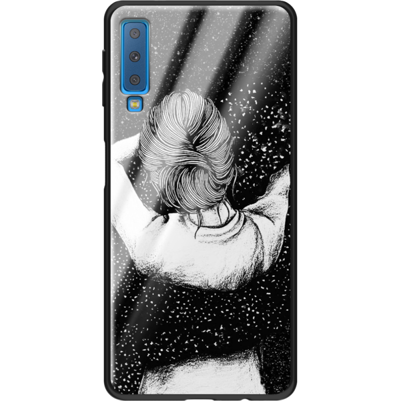 Защитный чехол BoxFace Glossy Panel Samsung Galaxy A7 2018 