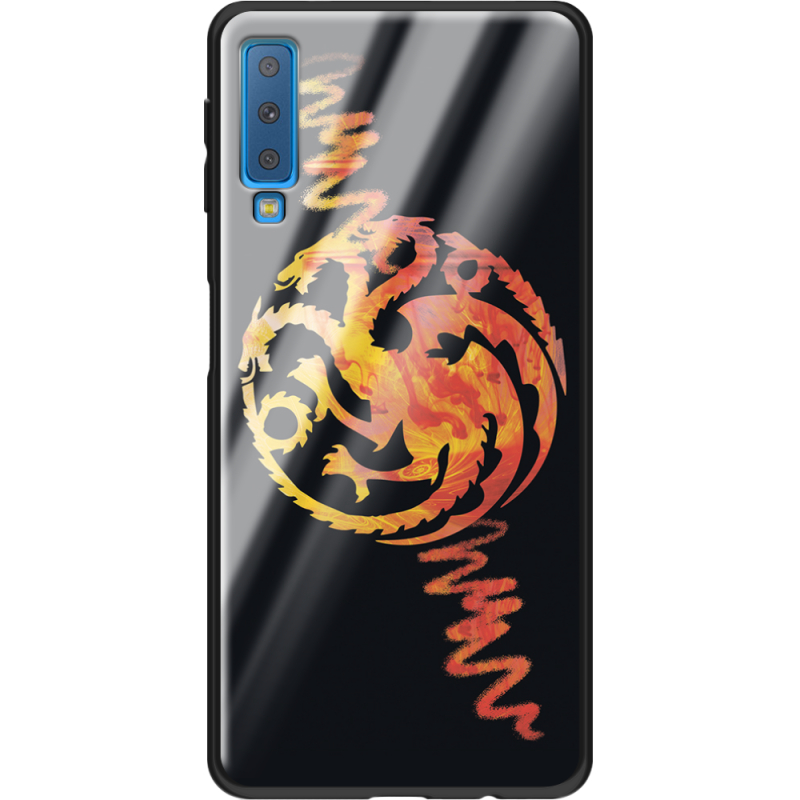 Защитный чехол BoxFace Glossy Panel Samsung Galaxy A7 2018 Dragons Thrones