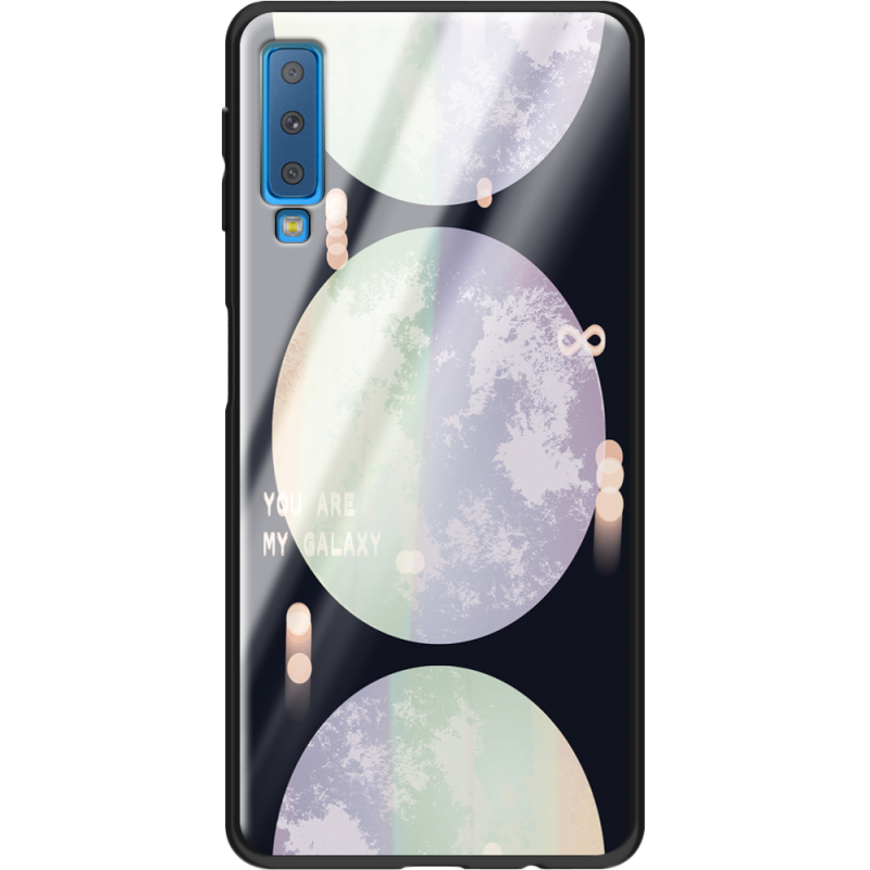 Защитный чехол BoxFace Glossy Panel Samsung Galaxy A7 2018 My Galaxy