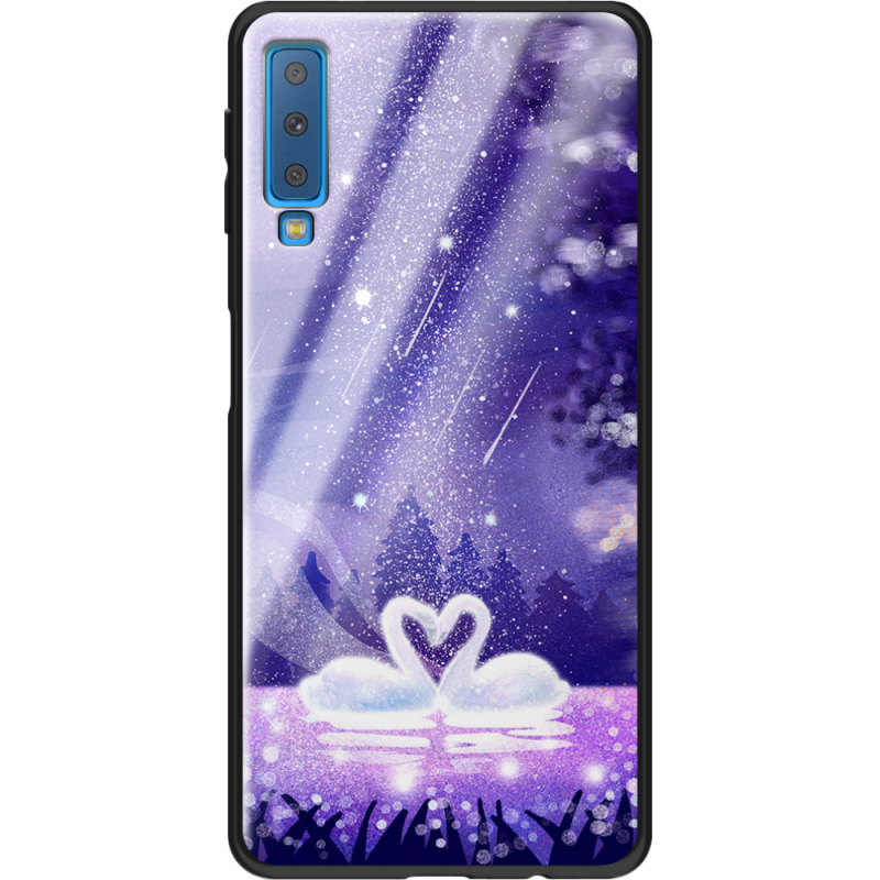 Защитный чехол BoxFace Glossy Panel Samsung Galaxy A7 2018 