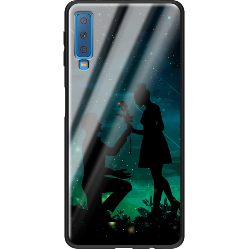 Защитный чехол BoxFace Glossy Panel Samsung Galaxy A7 2018 