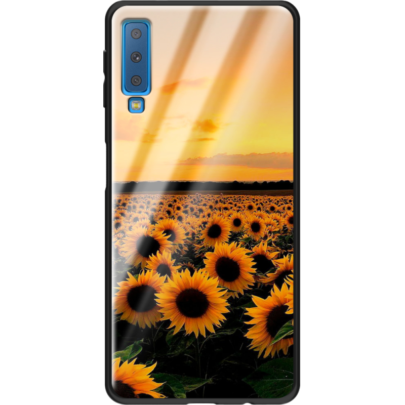 Защитный чехол BoxFace Glossy Panel Samsung Galaxy A7 2018 