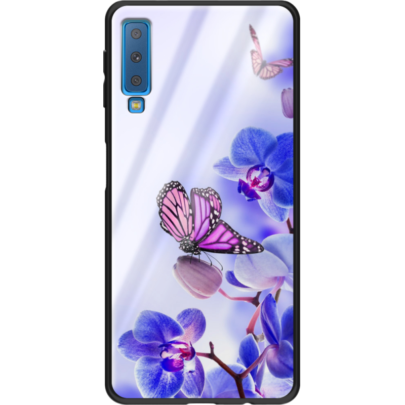 Защитный чехол BoxFace Glossy Panel Samsung Galaxy A7 2018 