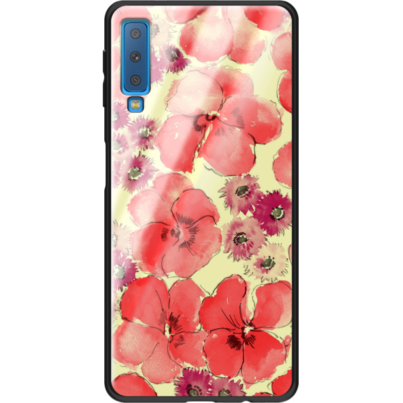 Защитный чехол BoxFace Glossy Panel Samsung Galaxy A7 2018 