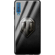 Защитный чехол BoxFace Glossy Panel Samsung Galaxy A7 2018 World of Tanks