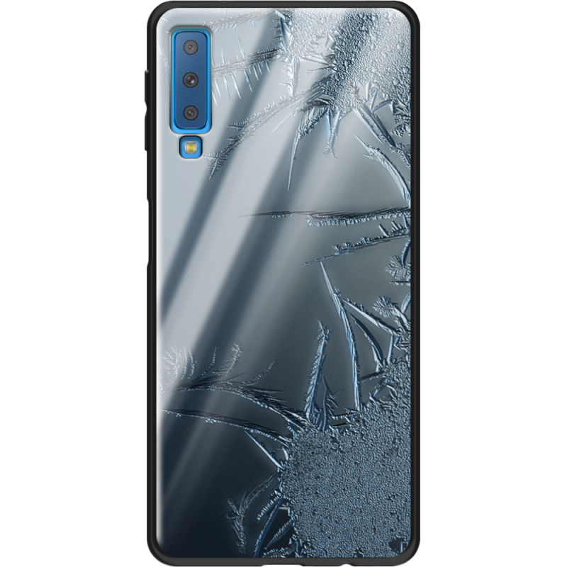 Защитный чехол BoxFace Glossy Panel Samsung Galaxy A7 2018 Frost