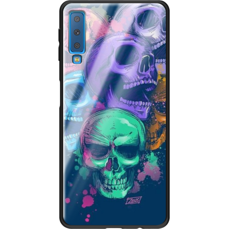 Защитный чехол BoxFace Glossy Panel Samsung Galaxy A7 2018 