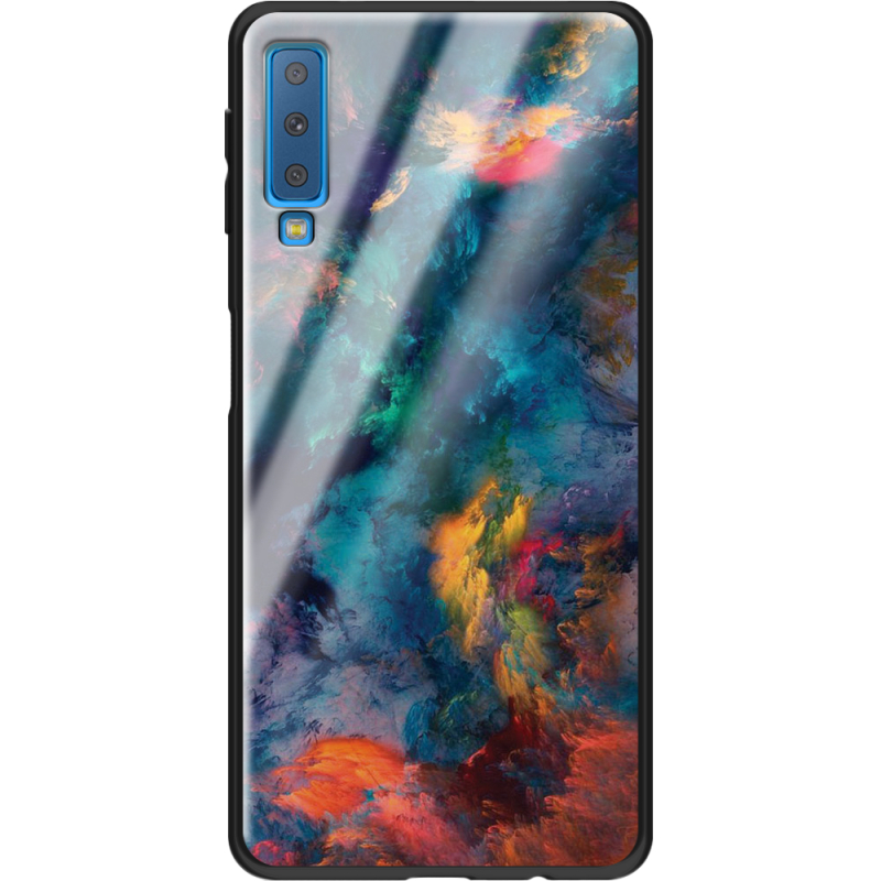 Защитный чехол BoxFace Glossy Panel Samsung Galaxy A7 2018 