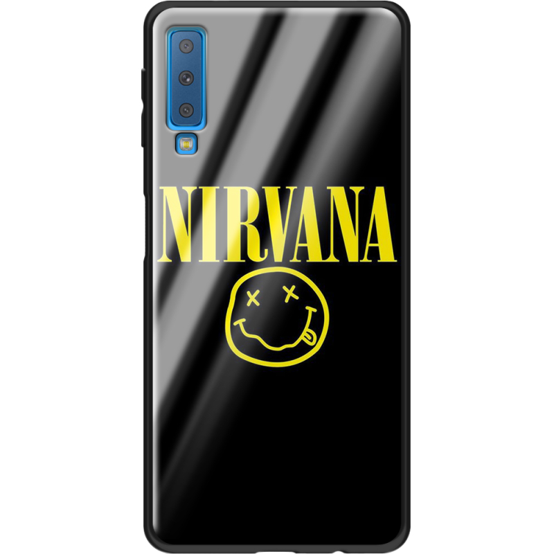 Защитный чехол BoxFace Glossy Panel Samsung Galaxy A7 2018 NIRVANA