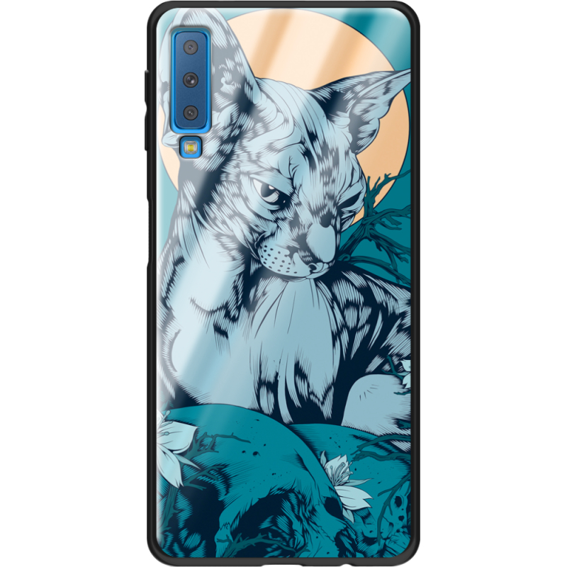 Защитный чехол BoxFace Glossy Panel Samsung Galaxy A7 2018 