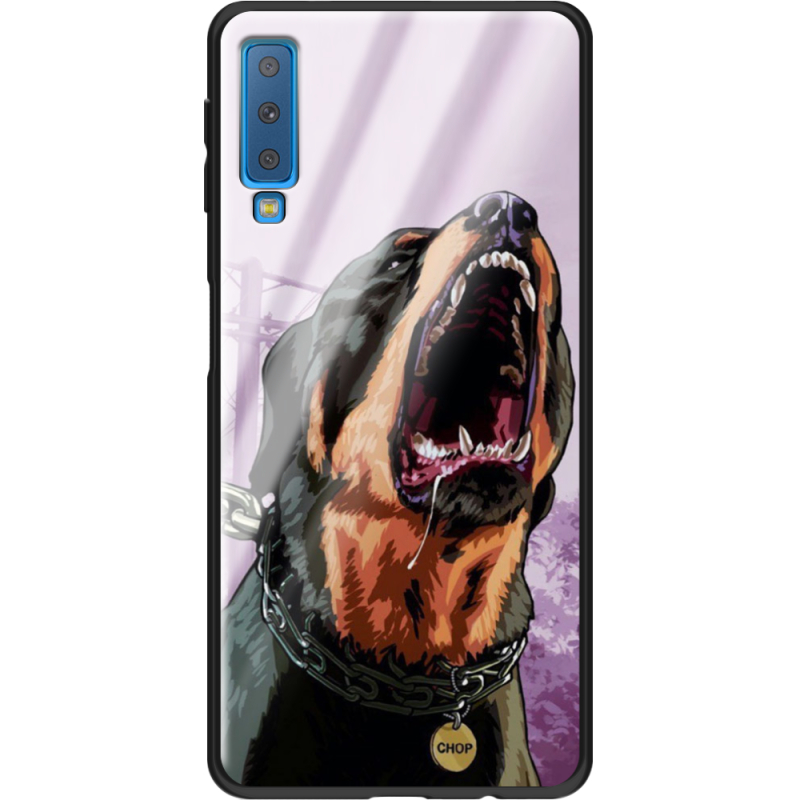 Защитный чехол BoxFace Glossy Panel Samsung Galaxy A7 2018 