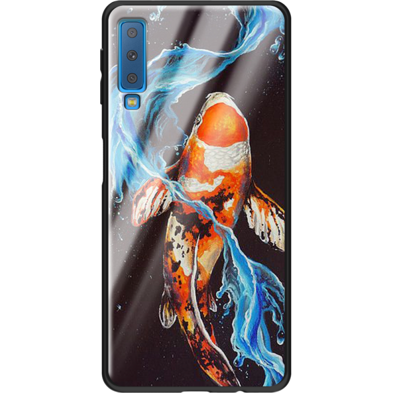 Защитный чехол BoxFace Glossy Panel Samsung Galaxy A7 2018 