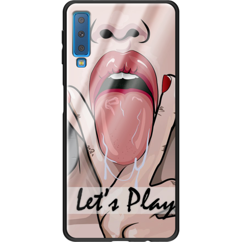 Защитный чехол BoxFace Glossy Panel Samsung Galaxy A7 2018 