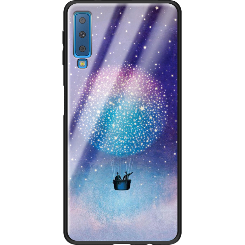 Защитный чехол BoxFace Glossy Panel Samsung Galaxy A7 2018 