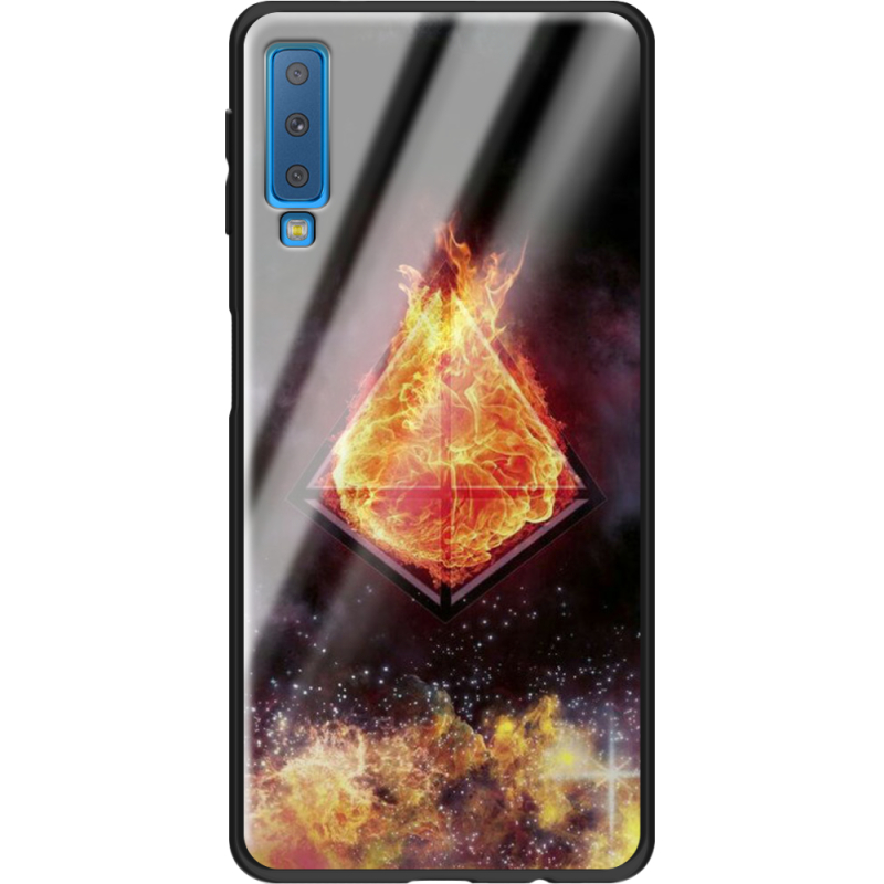 Защитный чехол BoxFace Glossy Panel Samsung Galaxy A7 2018 