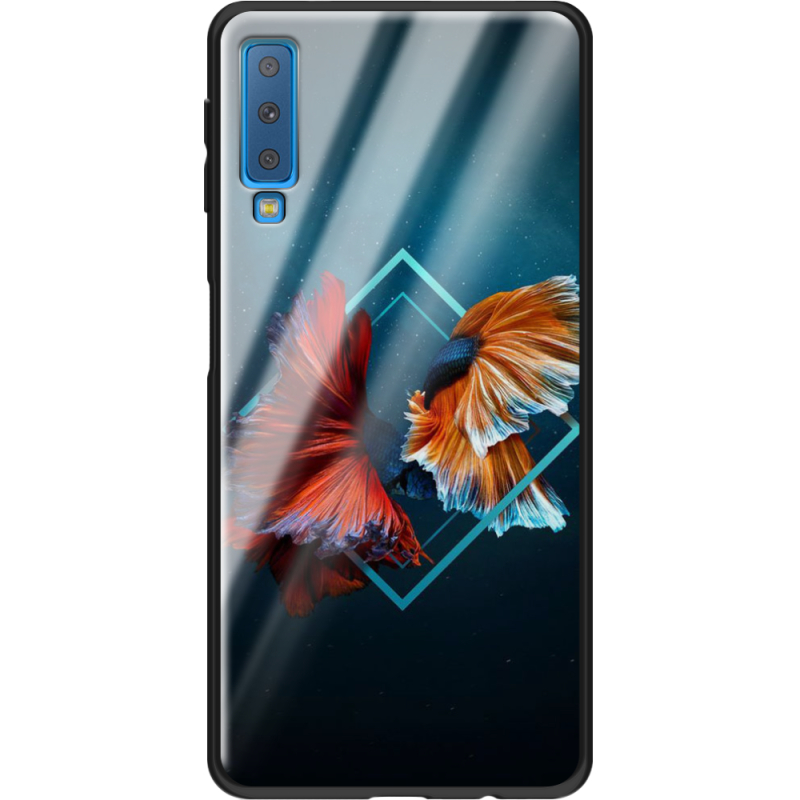 Защитный чехол BoxFace Glossy Panel Samsung Galaxy A7 2018 