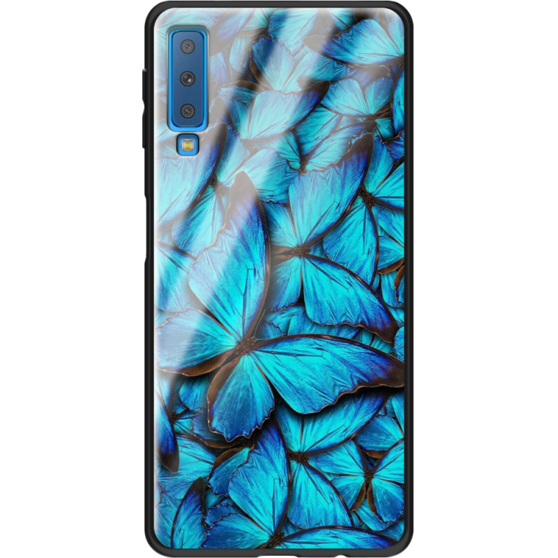 Защитный чехол BoxFace Glossy Panel Samsung Galaxy A7 2018 