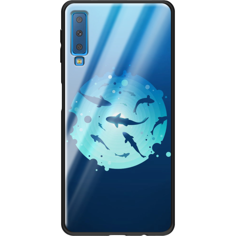 Защитный чехол BoxFace Glossy Panel Samsung Galaxy A7 2018 