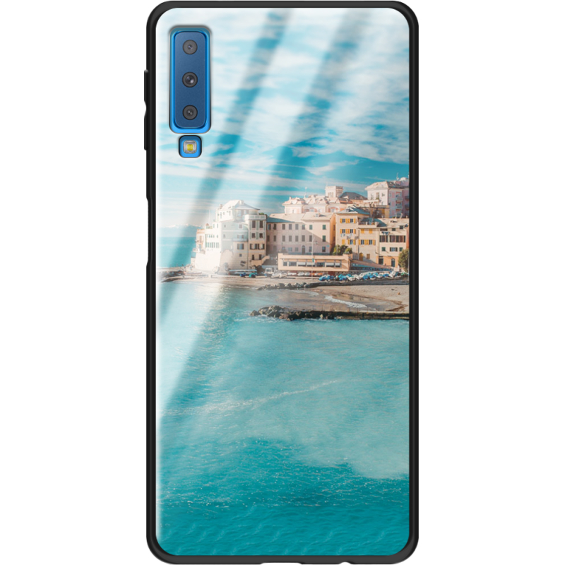 Защитный чехол BoxFace Glossy Panel Samsung Galaxy A7 2018 