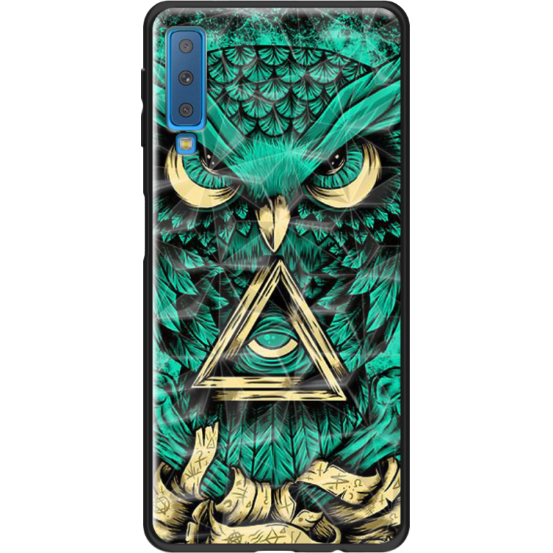 Чехол Prizma Uprint Samsung A750 Galaxy A7 2018 Masonic Owl