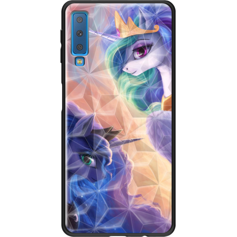 Чехол Prizma Uprint Samsung A750 Galaxy A7 2018 My Little Pony Rarity  Princess Luna