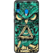 Чехол Prizma Uprint Samsung A305 Galaxy A30 Masonic Owl